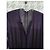 Autre Marque Vestido de seda Babaton Morado Oscuro - vista 4