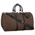 Louis Vuitton LV Keepall 45 eclipse Brown Leather  ref.330182