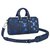 Louis Vuitton LV Keepall XS novo Azul Couro  ref.330187