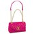 Louis Vuitton Bolsa de corrente LV New wave Rosa Couro  ref.393234