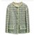 Chanel 8K $ NUOVO 2019 Giacca verde Tweed  ref.330317