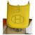 Hermès Handtaschen Gelb Leder  ref.330342