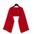 Chanel RED CASHMERE CAPE F16 SHAWL AH2016 F16 Cachemire Rouge  ref.330501