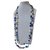 Chanel CM-07 Um colar longo de pedra de cor natural Multicor  ref.330510