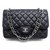 CHANEL TIMELESS JUMBO HANDBAG IN BLACK QUILTED CAVIAR LEATHER HAND BAG  ref.330623