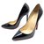 CHRISTIAN LOUBOUTIN PIGALLE SHOES 120 3080698 39 PATENT LEATHER PUMPS Black  ref.330651