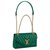Louis Vuitton Monedero New Wave Verde Cuero  ref.330975