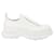 Alexander Mcqueen Chaussures à lacets lisses Toile Blanc  ref.332010