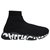 Balenciaga Zapatillas Speed Graffiti Negro Poliamida Nylon  ref.332046