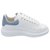 Alexander Mcqueen Larry Sneaker Branco Bezerro-como bezerro  ref.332145