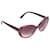 Dior Purple Taffetas Oval Tinted Sunglasses Grey Plastic  ref.332356