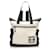 Chanel Black x White New Line 2way Convertible Backpack  ref.332913