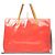 Louis Vuitton Große rote Vernis Reade GM Tote Bag mit Monogramm - Ansicht 6