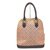 Louis Vuitton Cerise Monogram Bordeaux Mini Lin Alma Haut Bag Leather  ref.332915