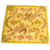 Hermès scarf Yellow Silk  ref.332937