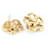 Chanel Aretes Gold hardware Oro  ref.333250