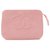 Chanel Pink Caviar Leather Cosmetic Pouch Toiletry Bag 18C712  ref.333407