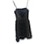 Chanel Robes Soie Noir  ref.333419