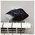 Lulu Guinness clutch bocca Nero Bianco - vista 10