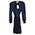 Diane Von Furstenberg Romper Jumpsuit Navy blue Silk  ref.333644
