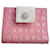 Bulgari Logomania Pink Cream Leather Cloth  ref.333653