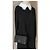 Timeless Chanel Mini aba retangular clássica acolchoada de pele de cordeiro tão preta Preto - vista 9
