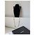CHANEL B14Collana di cristallo di perle con logo V Timeless CC Crudo - vista 13