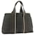 Hermès HERMES Toroca Horizontal PM Hand Bag Black Canvas Auth yt386 Negro Algodón  ref.334189