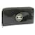 CHANEL Round Zip Long Wallet Black Patent Leather Auth ar4277  ref.335240