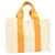 Hermès HERMES Bora Bora PM Tote Bag Orange Beige Cotton Auth ar4282  ref.335271
