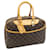 Bolsa M LOUIS VUITTON Monogram Deauville M47270 Autenticação de LV 23055 Lona  ref.335557