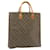 LOUIS VUITTON Monogram Sac Plat Hand Bag M51140 LV Auth ki851 Cloth  ref.335920