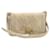 CHANEL Boy Chanel Chain Shoulder Bag Beige Suede CC Auth 23649  ref.335934