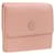 CHANEL Coco Button Wallet Cuir Rose CC Auth gt629  ref.336422