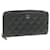 CHANEL Caviar Skin Matelasse Long Wallet Black Leather CC Auth gt718  ref.336493