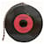 Chanel 2004 Pochette à chaîne en vinyle LP à motif Runway Record Cuir  ref.336766