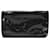 Autre Marque Oil Clutch in Black Leather Lacquer Polyester  ref.337624