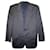 Lanvin 2 buttons fitted gray striped wool jacket Grey  ref.337761