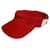 Chanel UNISEX visor White Red Cotton  ref.337797