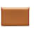 Hermès Hermes Brown Epsom Calvi Small Wallet Light brown Leather Pony-style calfskin  ref.337885