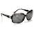 Chanel Gray Round Tinted Sunglasses Grey Plastic  ref.337970