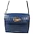 Boîte Bleue Alexander McQueen 21 Sac à bandoulière en cuir estampé Veau façon poulain  ref.338065