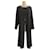 Chanel Dresses Black Polyester  ref.338254