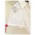 Blusa Diane Von Furstenberg Blanca de Algodón con Nudo Blanco - vista 6