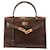 Hermès Kelly Sellier Brown Exotic leather  ref.338462