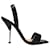 Alexander Mcqueen Sandals in Black and Silver Leather  ref.338576