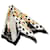 Dior bufanda de seda estampada negro Multicolor Paño  ref.338918