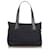 Chanel Black New Travel Line Nylon Tote Bag Leather Pony-style calfskin Cloth  ref.338937