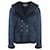Chanel 15K$ Runway jacket Navy blue Suede  ref.339113
