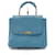 MCM Handbag Blue Leather  ref.339138